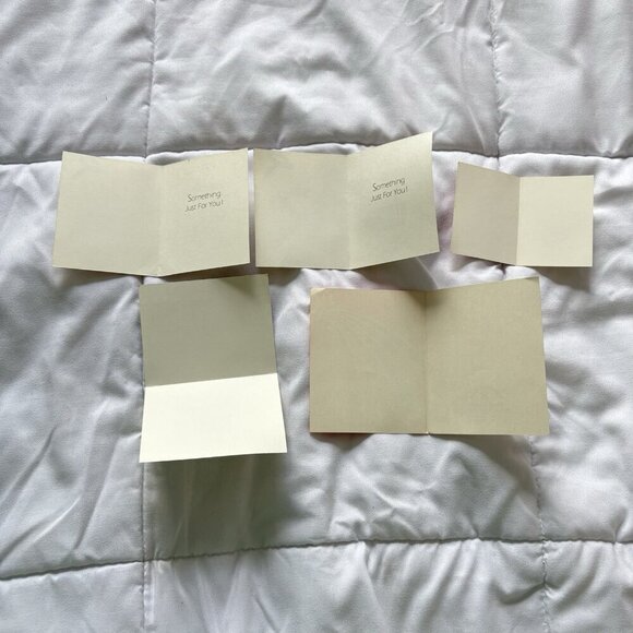 Vintage 80s 90s Disney Lot Of 5 Unused MINI Cards Junk Journal Scrapbook - Picture 2 of 8